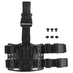 WoSporT マウントキット BASE ADAPTER ドロップレッグ 360° プラットフォーム付き [ ブラック ]