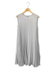 フォクシーブティック Elegant Pleats Dress 40608 ワンピース 38 グレー ITUWQQ0RE8DS