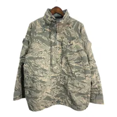 00年代 米軍実物 U.S.AIRFORCE APECS GORETEX パーカージャケット ミリタリー ABUカモ (メンズ X-LARGE REGULAR) 中古 古着 S4810