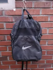 ヴィンテージ NIKE(ナイキ) Y2K オールブラック メッシュ リュック リュックサック ｜ レトロ ゴープコア スタイル