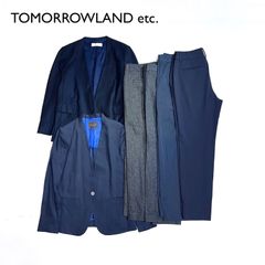 ch68 新品 JIL SANDER センタープレスウールパンツ スラックス  