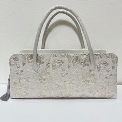 利休バッグ・新品未使用品 京都 西陣織正絹帯地使用 利休バッグお茶席