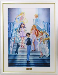 電撃25thスペシャルグッズ　アスナ　箔押しサイン入り複製原画　SAO SAO」アスナ・チアリーダーver. の複製原画が届いた！（電撃文庫