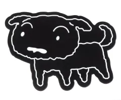 【中古】コースター クロ ラバーコースター 「一番くじONLINE 劇場版クレヨンしんちゃん なつかシネマズ」 H賞