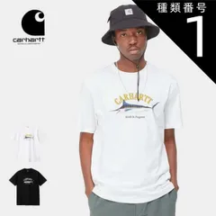 種類1：White/M カーハートWIP tシャツ carhartt (I032035) S/S MARLIN T-SHIRT マリン 半袖 メンズ ワークインプログレス [メール便][230430]