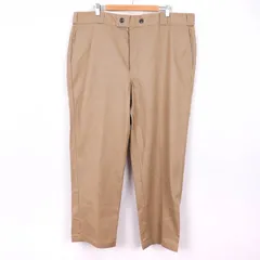 ディッキーズ ワークパンツ ペインターパンツ 874 ボトムス 大きいサイズ アメリカ古着 メンズ 42×30サイズ ベージュ Dickies 【中古】