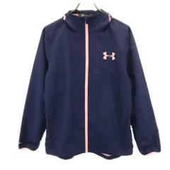 アンダーアーマー ウインド ジャケット L ネイビー UNDER ARMOUR レディース