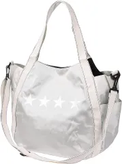 Lelotte 母の日 マザーズバッグ ショルダー トートバッグ レディース 斜めがけ 男女兼用 スター -GRAY( スター -GRAY)