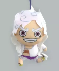 【中古】ぬいぐるみ モンキー・D・ルフィ A(歯) ゴムひも付きぬいぐるみ～ルフィギア5～ 「ワンピース」