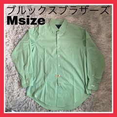 ブルックスブラザーズ　メンズ　Mサイズ　長袖　Yシャツ　ドレスシャツ　ボタンシャツ　ボタンダウンシャツ