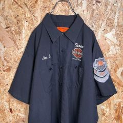 schott ショット 半袖ワークシャツ ライダース アメカジ 古着 ハーレー
