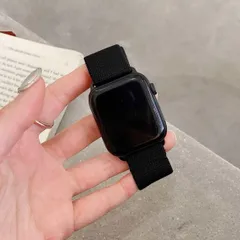 Apple Watch ブラック　布バンド
