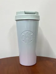 【新品未使用】スタバ　ステンレスTOGOボトルグラデーションブルーピンク473ml