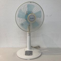 YUASA ユアサ 扇風機 YT-3107NM（WH）ホワイト 2012年製 FAN TERIOR 夏の家電 yp