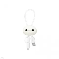 ディズニーキャラクター　マスコットカバー付き マルチ充電ケーブル ベイマックス DNG-244BX