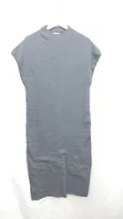 ◇ ⊇ MARW UNITED ARROWS ユナイテッドアローズ 袖なし ロング ワンピース サイズ36 グレー系 レディース E  【1410290015919】