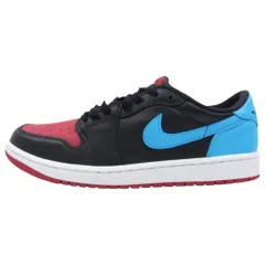 NIKE AIR JORDAN ナイキ ジョーダン CZ0775-046 エアジョーダン1 レトロ ロー ノースカロライナ トゥ シカゴ スニーカー レッド系 ライトブルー系 ブラック系 28.5cm【新古品】【未使用】【中古】のサムネイル