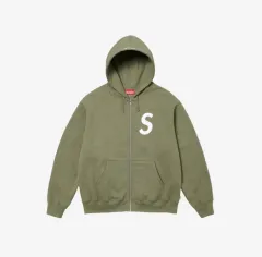 2XL Supreme(シュプリーム) s ロゴ フード付き ジップアップパーカー