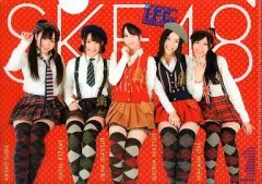 SKE48 中吊りポスター ヤングチャンピオン 木本花音 松井玲奈 松井珠理奈 SKE48 - 【松井珠理奈.木崎ゆりあ.木本花音両面BIGポスター付録