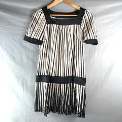 アンタイトル UNTITLED ワンピース ストライプ タグ付き 日本製 2サイズ 946708