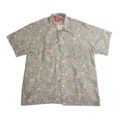 SUPREME FLORAL RAYON S/S SHIRT L サイズ