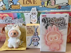 ⭐️【正規品・新品未使用】イニシャル［H］ POP MART ラブブ　LABUBU THE MONSTERS Biginto Energy PIN FOR LOVE 2個セット