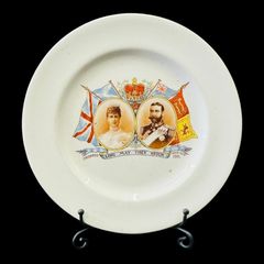極美品 エルメス 150周年記念プレート 花火師 小皿 13cm 1987年限定