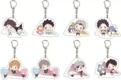 【中古】キーホルダー 全8種セット 「ハイキュー!!×サンリオキャラクターズ アクリルキーホルダー 02.ミニキャライラスト」