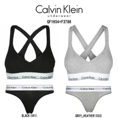 (SALE)Calvin Klein(カルバンクライン)ck レディース ブラジャー Tバック ショーツ セット スポーツ ジム 筋トレ 運動 無地 女性用 下着 QF1654+F3786