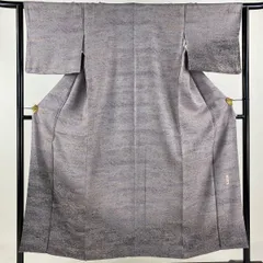 陶彩染 色味の良い シンプル 小紋 着物 正絹 T-3774 陶彩染 色味の良い シンプル 小紋 着物 正絹 T-3774
