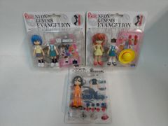 エヴァンゲリオン Pキャラ•ピンキーコス 綾波レイ＆アスカ •ラングレー・エアギア×Pinky:st. ピンキーストリート アギト【3点セット】状態：非良