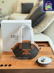 【今日特価】Celine セリーヌ オーバルバッグ新シリーズ 調節可能なストラップ搭載