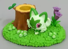 【中古】トレーディングフィギュア 4.ニャオハ(ペンスタンド) 「ポケットモンスター DesQ デスクトップフィギュア～パルデア地方へようこそ!～」