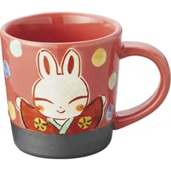 夕立窯、うさぎと花の装飾 陶器の丼 2個セット 夕立窯♡陶器 酒器セット ♡ 夕立窯、うさぎと花の装飾 陶器