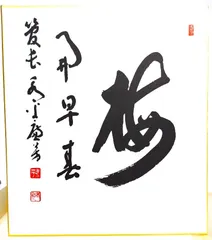 【非売品】日蓮正宗　日如上人　御染筆　揮毫　和額　額縁　書画 非売品】日蓮正宗 日如上人 御染筆 揮毫 和額 額縁 書画 - メルカリ