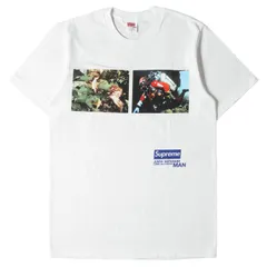 新品同様 Supreme シュプリーム Tシャツ サイズ:S JUNYA WATANABE MAN グラフィック クルーネックTシャツ Nature Tee 21AW ホワイト 白 トップス カットソー 半袖 ギャルソン コラボ ブランドのサムネイル