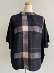 【最終値下げ】Kelen ワイドシルエットトップス NAON LKL23HBL2006  ブラックのサムネイル