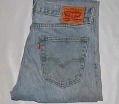 送料無料!D-19 USED Levis リーバイス 505 デニム レント製　実寸W35