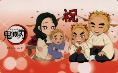 【中古】シール・ステッカー 煉獄家 ICステッカー 「鬼滅の刃×ufotable Cafe/マチ★アソビCAFE 煉獄杏寿郎誕生祭2022」 ufotableポイント交換景品