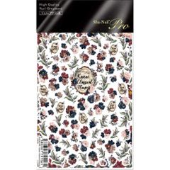【数量限定】Flowers Classical 1枚 Kanae Pro Sha-Nail Sha-Nail プロ) pro(写ネイル