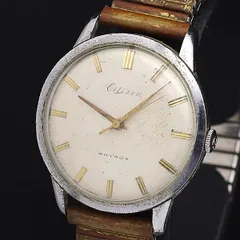 稼働 CITIZEN 腕時計 機械式 アンティーク センターセコンド 483 稼働 CITIZEN 腕時計 機械式 アンティーク センターセコンド 483