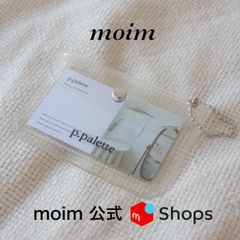 [p.palette] moimコラボ クリア カードケース 韓国雑貨