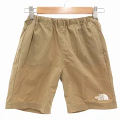 ザノースフェイス THE NORTH FACE Mobility Short モビリティーショート ハーフパンツ ロゴ 130 ベージュ NBJ4213 /AE