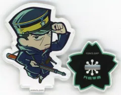【中古】アクリルスタンド・アクリルパネル 月島軍曹 「ゴールデンカムイ in E-DINER池袋 黄金喫茶店 トレーディングアクリルスタンドB」