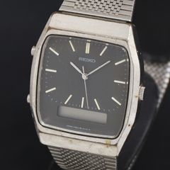 SEIKO H449-5000 ヴィンテージ クォーツ メッシュベルト ジャンク 