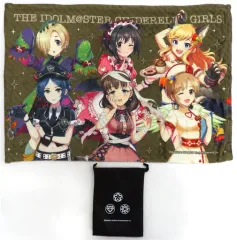 【中古】ブランケット 集合(6人) ブランケット(巾着付き) 「アイドルマスター シンデレラガールズ」 ローソン・Loppi・HMV限定