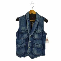 ティーエムティー TMT ショールカラーデニムベスト メンズ import：M のサムネイル