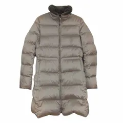 theory セオリー ダウンジャケット 01-2309625 ラビットファー付き ロング コート ミディアムグレー系 S【中古】のサムネイル