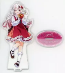 【中古】アクリルスタンド・アクリルパネル [単品] 百鬼あやめ オリジナルアクリルスタンド(なもりイラスト) vol.6 「ホロライブ×ファミリーマート 第6弾」