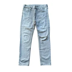 upper hights THE STELLA 13G219 ボーイフレンドデニム ライトグレー サイズ25 アッパーハイツ